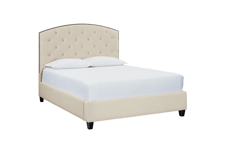 Savannah Twin Upholstered Bed by Bassett at Esprit Decor Home Furnishings
